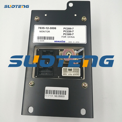 Bảng hiển thị máy xúc 7835-12-3006 cho máy đào PC200-7 PC300-7 7835123006