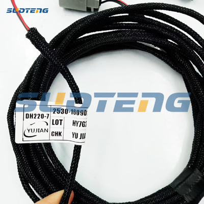 Dây điện đèn pha 2530-1609D10C cho máy đào DH220-7 25301609D10C