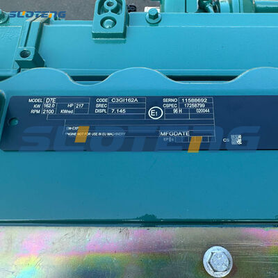 D7E L120GZ Loader Diesel Bộ phận động cơ hoàn chỉnh