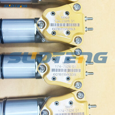 174-7526 1747526 Máy phun nhiên liệu Máy phun đường sắt chung cho bộ phận động cơ 3408