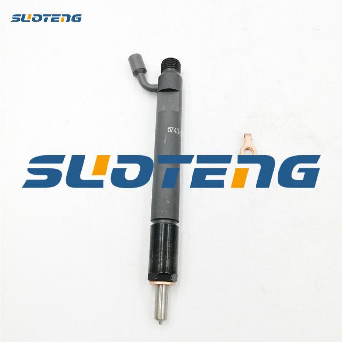 Máy đào PC300-7 PC350-7 6D114 Vòi phun nhiên liệu Diesel 6743-11-3320 6743113320